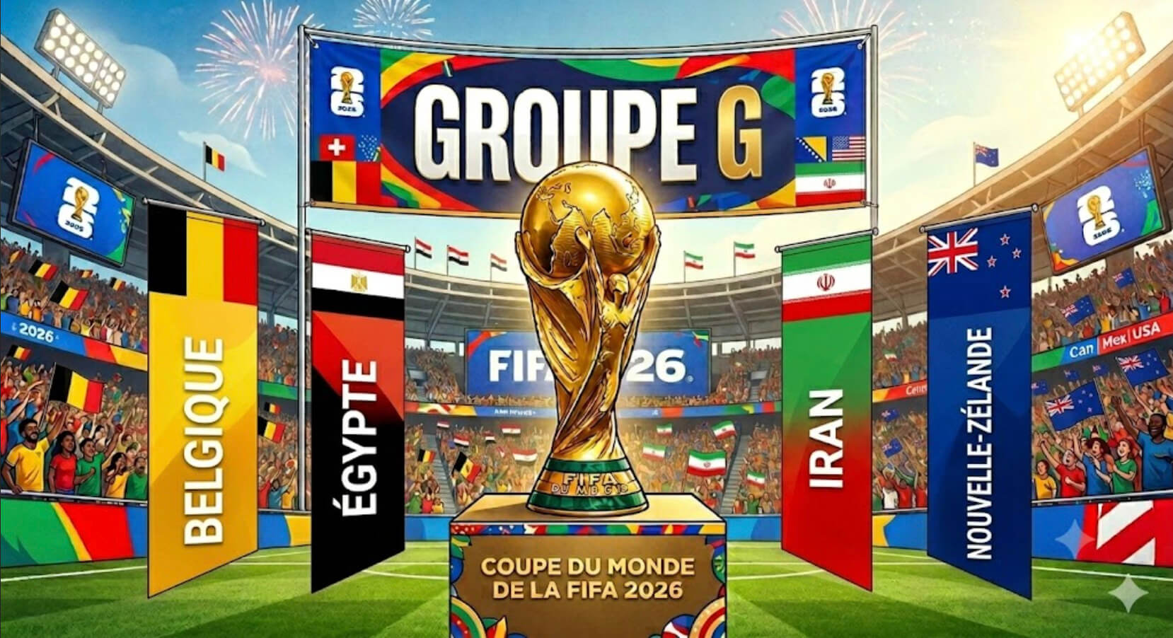 2026 World Cup Group G: Analysis, Odds and Prediction (Belgium, Egypt, Iran, New Zealand)